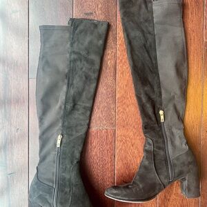 Elegant Black Over-the-Knee Women's Boots